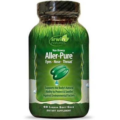 Комплекс от аллергии, Aller-Pure, Irwin Natural, 60 капсул - фото
