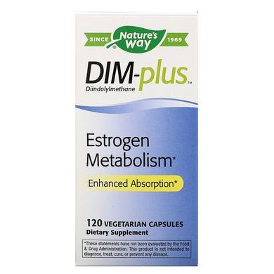 Метаболізм естрогенів, DIM-plus, Estrogen Metabolism, Nature's Way, 120 капсул - фото