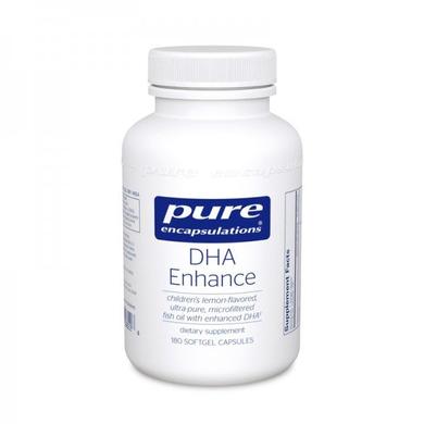 ДГА усиленная, DHA Enhance, Pure Encapsulations, 180 капсул - фото