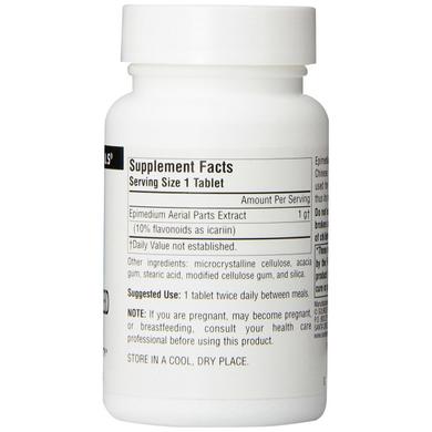 Эпимедиум 1000 мг, Source Naturals, 30 таблеток - фото