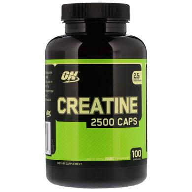 Креатин, Optimum Nutrition, 2500 мг, 100 капсул - фото