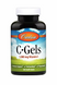 Вітамін C, C-Gel, Carlson Labs, 1000 мг, 60 гелевих капсул, фото – 1
