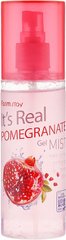 Гранатовий гель-міст для обличчя, It'S Real Pomegranate Gel Mist, FarmStay, 120 мл - фото