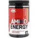 Комплекс аминокислот, Essential Amino Energy, Optimum Nutrition, вкус черника-лимон, 270 г, фото – 1
