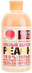 Шампунь для волосся стиглий персик, Organic Shop, 500 мл - фото