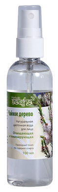 Натуральная цветочная вода Чайное дерево, Aasha Herbals, 100 мл - фото