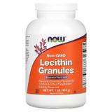 Лецитин в гранулах, Lecithin, Now Foods, без ГМО, 454 г, фото