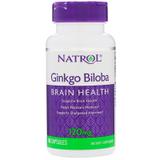 Гинкго билоба, Ginkgo Biloba, Natrol, 120 мг, 60 капсул, фото