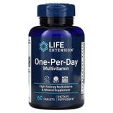 Витаминный комплекс, One-Per-Day Tablets, Life Extension, 1 в день, 60 таблеток, фото