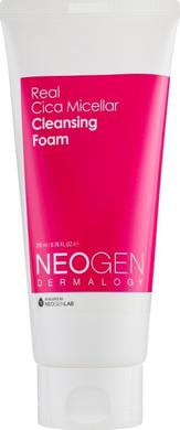 Пенка для умывания, Real Cica Micellar Cleansing Foam, Neogen, 200 мл - фото