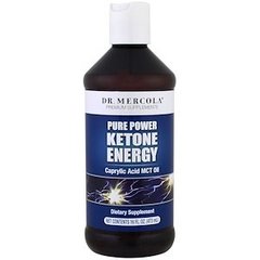 Кокосове масло MCT, Ketone Energy, Dr. Mercola, 473 мл - фото