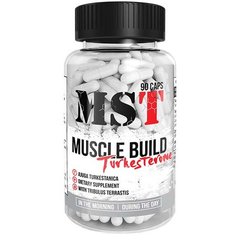 Стимулятор тестостерона, Muscle Build Turkesterone, MST Nutrition, 90 капсул - фото