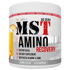 Комплекс амінокислот, Amino Recovery, MST Nutrition, смак ананас, 400 г - фото