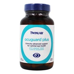 Витамины для глаз, OcuGuard Plus, Twinlab, 60 вегетарианских капсул - фото