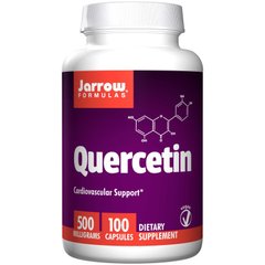 Кверцетин (Quercetin), Jarrow Formulas, 500 мг, 100 капсул - фото