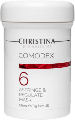 Стягивающая и регулирующая маска Комодекс, Comodex Astringe&Regulate Mask, Christina, 250 мл - фото