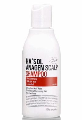 Шампунь для тонких и слабых волос против выпадения Anagen Shampoo, Ha'sol, 100 мл - фото