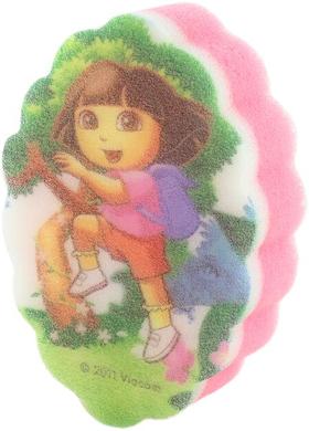 Мочалка банная детская "Дора", Dora Bath Sponge, Suavipiel - фото
