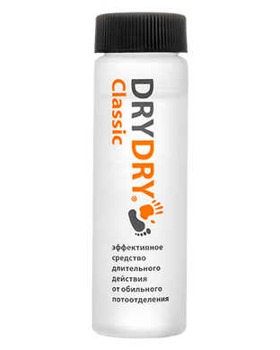 Засіб для тіла від потовиділення Драй Драй, Dry Dry Classic, 35 мл - фото
