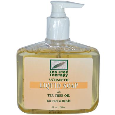 Жидкое мыло для лица и рук с маслом чайного дерева, Tea Tree Therapy , 236 мл - фото