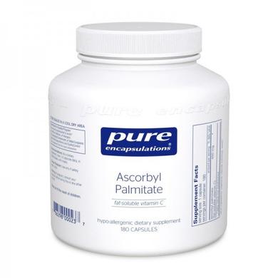 Аскорбілпальмітат, Ascorbyl Palmitate, Pure Encapsulations, 180 капсул - фото