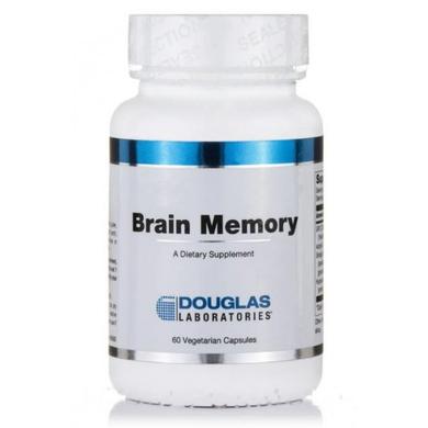 Поддержка памяти, Brain MEMORY, Douglas Laboratories, 60 капсул - фото