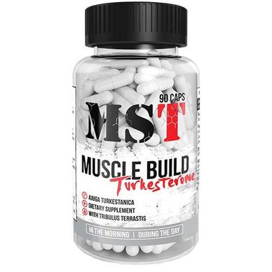 Стимулятор тестостерону, Muscle Build Turkesterone, MST Nutrition, 90 капсул - фото