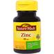 Цинк, Zink, Nature Made, 30 мг, 100 таблеток, фото – 1