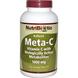Витамин C с биологически активными метаболитами, Meta-C, NutriBiotic, 1000 мг, для веганов, 250 таблеток, фото – 1