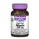 Ніацин без інфузату (В3) 500 мг, Bluebonnet Nutrition, 60 гелевих капсул, фото – 1