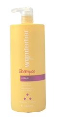 Шампунь-Восстановление для ослабленных и поврежденных волос, Wunderbar, 1000мл - фото
