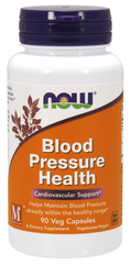 Нормализация давления, Blood Pressure, Now Foods, 90 капсул - фото