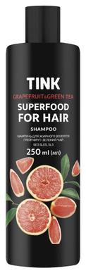 Шампунь для жирного волосся Грейпфрут-Зелений чай, Tink, 250 мл - фото