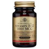 Витамин В12 сублингвальный, Vitamin B12 Sublingual, Solgar, 1000 мкг, 100 таблеток, фото
