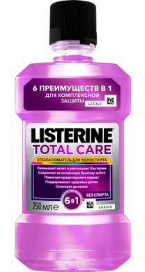 Ополіскувач для ротової порожнини Total Care, Listerine, 250 мл - фото