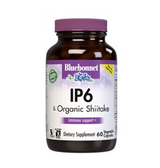 Комплекс для иммунитета с IP6 и Шиитаке, Inocell IP-6 Plus AHCC, Bluebonnet Nutrition, 60 вегетарианских капсул - фото