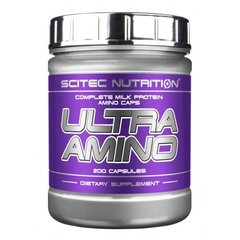 Аминокислотный комплекс, Ultra Amino, Scitec Nutrition , 200 капсул - фото