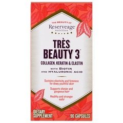Формула краси, Tres Beauty 3, ReserveAge Nutrition, 90 капсул - фото