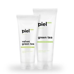 Комплекс: Очищение и уход за кожей тела, Piel Cosmetics, Velvet Green Tea - фото