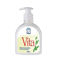 Крем для догляду шкіри рук та ніг, Vita Hand And Food Cream, Seal, 300 мл - фото