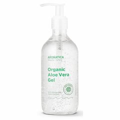 Гель органический с экстрактом алоэ вера, 95% Organic Aloe Vera Gel, Aromatica, 300 мл - фото