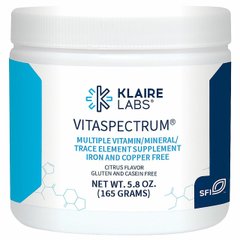 Витамины-минералы с цитрусовым вкусом, VitaSpectrum Citrus Flavor, Klaire Labs, 165 г - фото