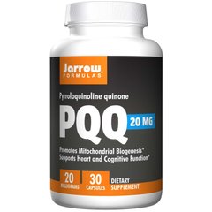 Пирролохинолинхинон, PQQ, Jarrow Formulas, 20 мг, 30 капсул - фото