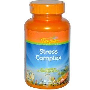 Стрес формула, Stress Complex, Thompson, 90 капсул - фото