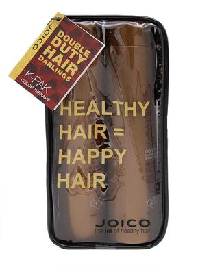Набор (шампунь + кондиционер восстанавливающий для окрашенных волос), Joico, 300 мл+300 мл - фото