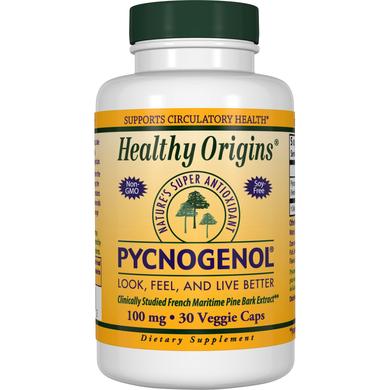 Пикногенол, Pycnogenol, Healthy Origins, 100 мг, 30 капсул - фото