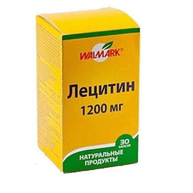 Лецитин 1200 мг, Walmark, 30 капсул - фото