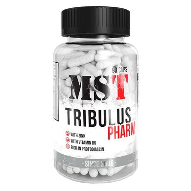 Трибулус с цинком, Tribulus Pharm with Zink, MST Nutrition, 90 капсул - фото