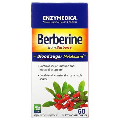 Берберін, Berberine, Enzymedica, 60 капсул - фото