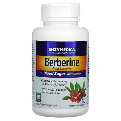 Берберін, Berberine, Enzymedica, 60 капсул - фото